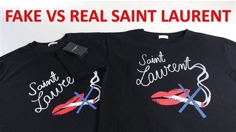 fake ysl shirt smoking|real vs fake st laurent shirts.